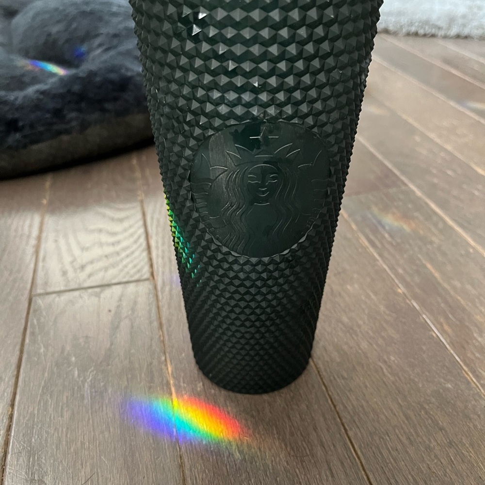 Starbucks Matte Dark Green Studded Tumbler